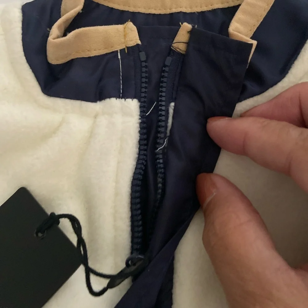 7 for all mankind toddler fleece pullover jacket.